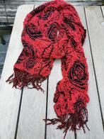 Stretch crinkle sjaal oranje., Ophalen of Verzenden, Gedragen, Sjaal