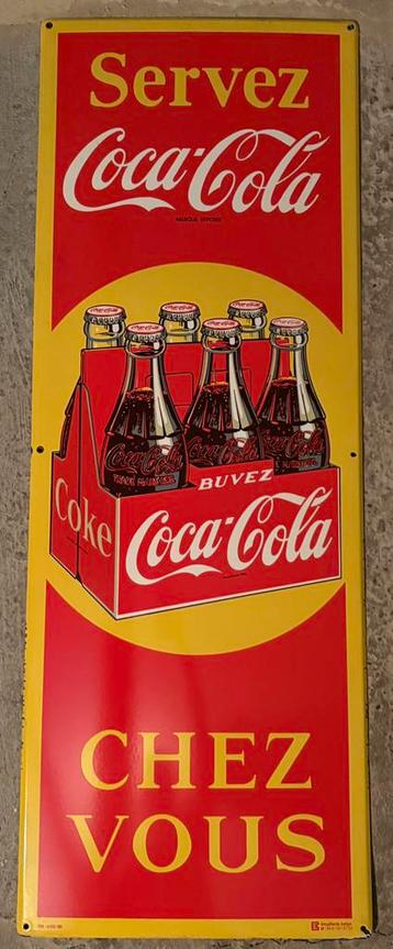 Coca Cola emaille, Enlèvement, Neuf, Panneau publicitaire