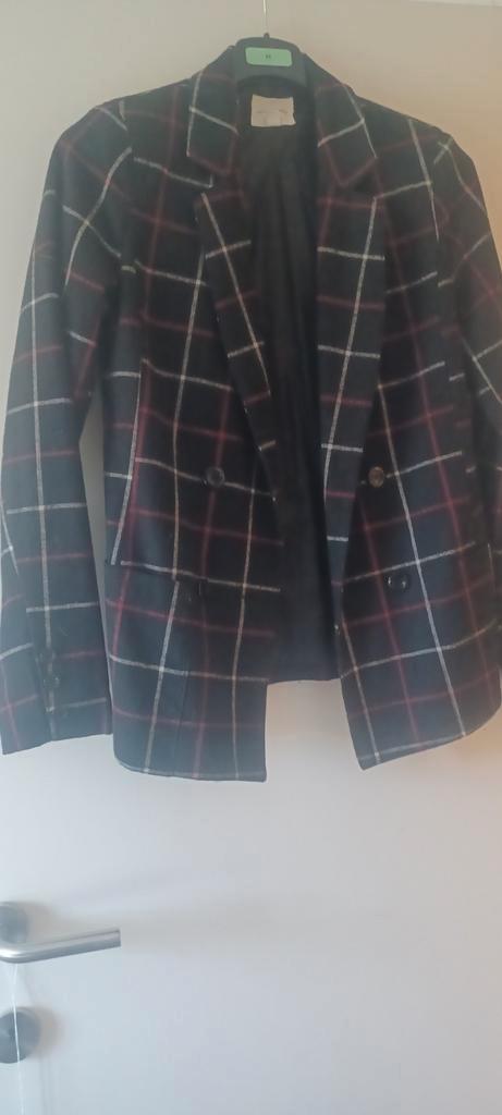 Silence & Noise blazer van wol, Kleding | Dames, Jasjes, Kostuums en Pakken, Gedragen, Kostuum of Pak, Maat 38/40 (M), Zwart, Ophalen of Verzenden
