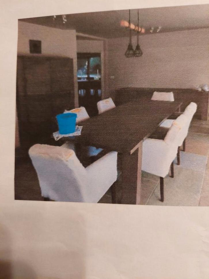 Eetplaats .Bison eik, Huis en Inrichting, Tafels | Eettafels, Ophalen