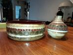 Setje Perignem, bowl en vaas, Antiek en Kunst, Antiek | Keramiek en Aardewerk, Ophalen of Verzenden