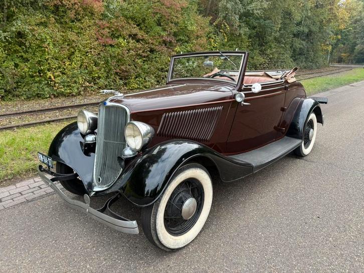 Ford 1933 Model B Cabriolet All steel full fendered, Auto's, Oldtimers, Particulier, Ford, Cabriolet, Ophalen
