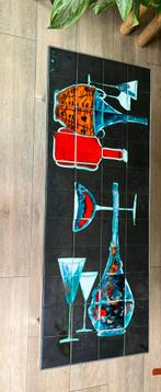 Retro salontafel mer tegeltjes bezet - Denisco, Ophalen, Overige materialen, Minder dan 50 cm, 100 tot 150 cm