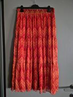 Nieuwe lange rok van Comme Ça maat 44, Maat 42/44 (L), Nieuw, Oranje, Onder de knie