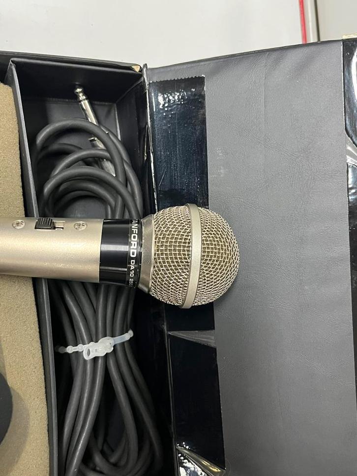 Stanford D-410 vintage microfoon, Muziek en Instrumenten, Microfoons, Zo goed als nieuw, Ophalen of Verzenden