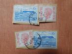 Oude Belgische postzegels gestempeld in duo, trio of meer (2, Postzegels en Munten, Ophalen of Verzenden, Sport, Gestempeld
