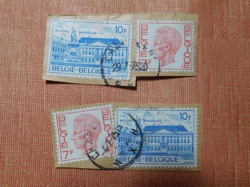 Oude Belgische postzegels gestempeld in duo, trio of meer (2, Postzegels en Munten, Postzegels | Europa | België, Gestempeld, Sport
