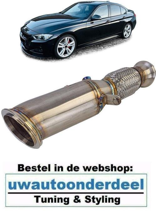 i Racing Downpipe RVS Voor Bmw 3 Serie F30 F31 N20 320i 328, Auto diversen, Tuning en Styling, Verzenden