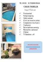 Te Huur vakantiewoning, Vakantie, 3 slaapkamers, Overige, Costa Blanca, Eigenaar