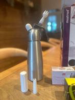Siphon cuisine pour espuma + 60 cartouches, Huis en Inrichting, Keuken | Keukenbenodigdheden, Ophalen, Zo goed als nieuw