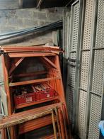 Cadres échafaudage, passerelles, croisillons