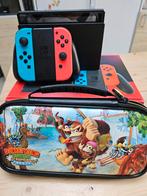 Nintendo switch v2 avec housse de protection, Games en Spelcomputers, Spelcomputers | Nintendo Switch, Ophalen of Verzenden, Zo goed als nieuw