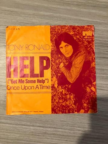 lp single Tony Ronald - Get me some help beschikbaar voor biedingen