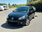 VOLKSWAGEN GOLF6 2012 BENZINE 170DKM GEKEURD&GARANTIE, Auto's, Volkswagen, Zwart, 72 kW, Leder en Stof, Zwart