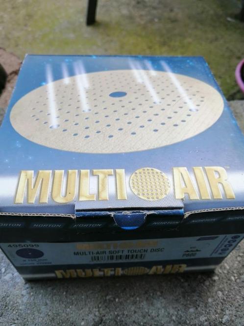 Multi Air Soft Touch Disc 150mm box de 20 grain 800, Bricolage & Construction, Outillage | Ponceuses, Neuf, Envoi