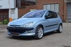 Peugeot 206 gti 2002 grijs IJsland, Auto's, Peugeot, Voorwielaandrijving, Zwart, 4 cilinders, Leder