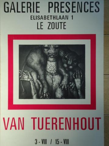 vintage affiche poster Jef Van Tuerenhout Kursaal OOSTENDE beschikbaar voor biedingen