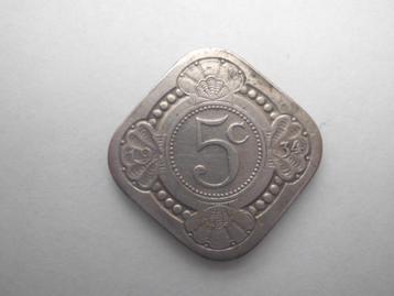 Pays-Bas - 5 cents 1934