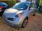 Nissan Micra 1.2i 16v Acenta, Auto's, Nissan, Zwart, 4 cilinders, 5 deurs, Zilver of Grijs