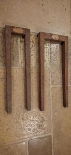 vier antieke oude eiken tafelpoten, 70.5 cm, Ophalen, Tafelpoot, Minder dan 50 cm, Gebruikt