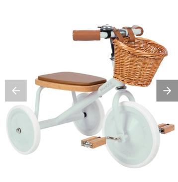 Banwood - driewieler inclusief mandje beschikbaar voor biedingen