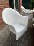 Lord Yo Philippe Starck- 4 witte design stoelen, Tuin en Terras, Ophalen, Gebruikt, Kunststof, Stapelbaar