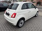 Fiat 500 1.0i NAVI AIRCO PDC ALU 61000KM, Auto's, 4 zetels, 50 kW, Euro 6, Wit
