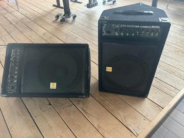 2 moniteurs de scène actifs 120 watts T Bone beschikbaar voor biedingen
