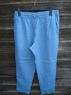 Lichtblauwe Linnen Broek Van H&M In XL, Kleding | Dames, Broeken en Pantalons, H&M, Blauw, Maat 46/48 (XL) of groter, Ophalen of Verzenden