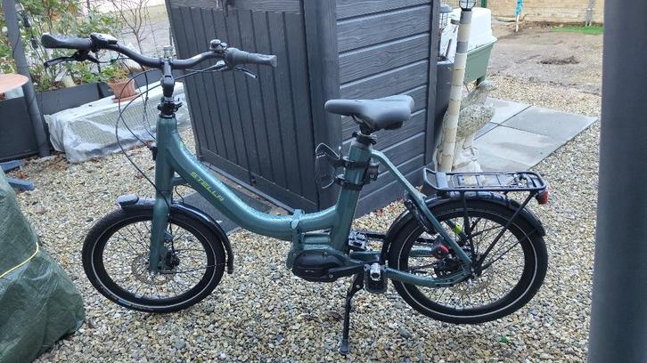 Elektrische vouwfiets Stella Citta, Vélos & Vélomoteurs, Vélos électriques, Comme neuf, Autres marques, 50 km par batterie ou plus