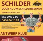 Schilder Antwerpen - 0486841883, Services & Professionnels, Garantie, Peinture décorative