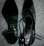 Escarpins noirs à lanières chevilles 41 NEUFS, Pumps, Zwart, Nieuw, Ophalen of Verzenden