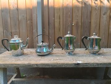 Servies theekannen Letang Remy en Bredelmijer beschikbaar voor biedingen