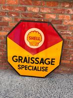 Paque emaillee shell originale reclamebord, Ophalen, Zo goed als nieuw