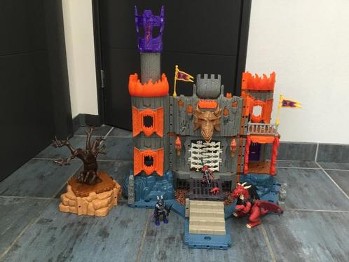 Kasteel Fisher Price Imaginext Dragomonr’s Castle + extra’s, Enfants & Bébés, Jouets | Fisher-Price, Comme neuf, Set de jeu, Avec lumière