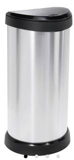 CURVER deco Bin METALLIC's 40L Push, Ophalen, Kunststof, Gebruikt, 50 tot 75 cm