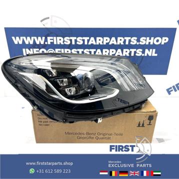 W222 S KLASSE S63 AMG KOPLAMP RECHTS FACELIFT MULTIBEAM LAMP beschikbaar voor biedingen