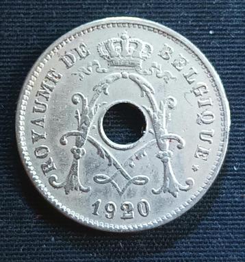 10 cent 1920 FR (kort streepje) - Albert I beschikbaar voor biedingen