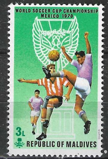 Maldiven 1970 - Yvert 315A - Wereldbeker Voetbal (PF) beschikbaar voor biedingen
