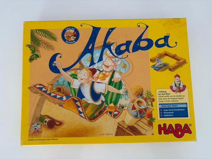 Akaba, Hobby en Vrije tijd, Gezelschapsspellen | Bordspellen, Gebruikt, Een of twee spelers, Drie of vier spelers, Ophalen of Verzenden