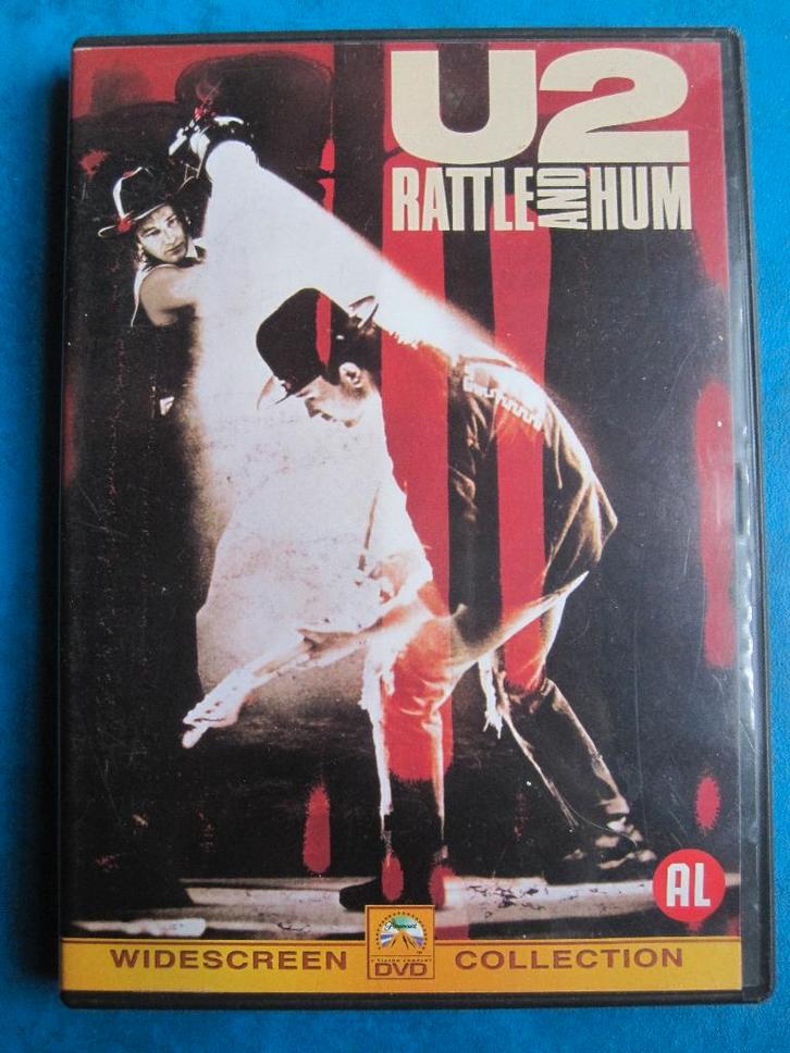 U2 - Rattle and Hum, Cd's en Dvd's, Dvd's | Muziek en Concerten, Zo goed als nieuw, Documentaire, Alle leeftijden, Ophalen of Verzenden