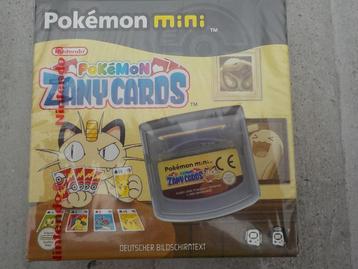 Pokémon Mini Pokémon Zany Cards - neuf avec Nintendo seal disponible aux enchères