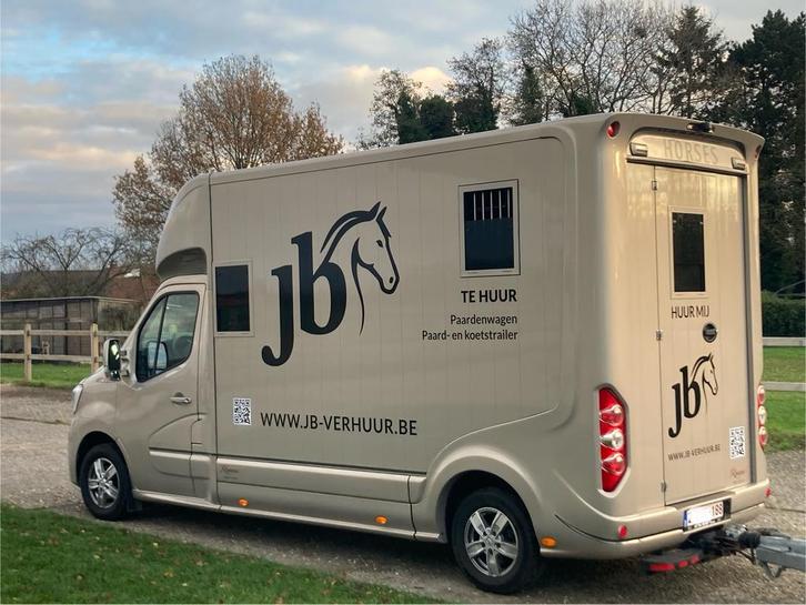 Paardenwagen te huur, Dieren en Toebehoren, Paarden en Pony's | Trailers en Aanhangwagens, Ophalen