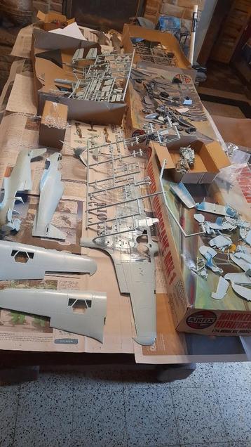 Orkaan - P 51 D - Me 109 1/24    beschikbaar voor biedingen