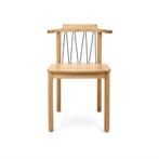 4 x Ethan - Eetkamerstoel - Oak, Ophalen, Bruin, Zo goed als nieuw, Vier