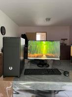 Ordinateur bureautique, Computers en Software, Ophalen, Le pc est monté avec différentes marques, Met monitor, Zo goed als nieuw