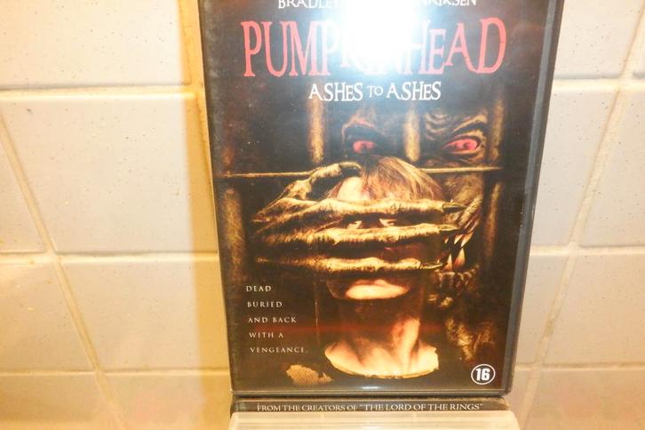 DVD Pumpkinhead Ashes To Ashes., Cd's en Dvd's, Dvd's | Horror, Zo goed als nieuw, Gore, Vanaf 16 jaar, Verzenden