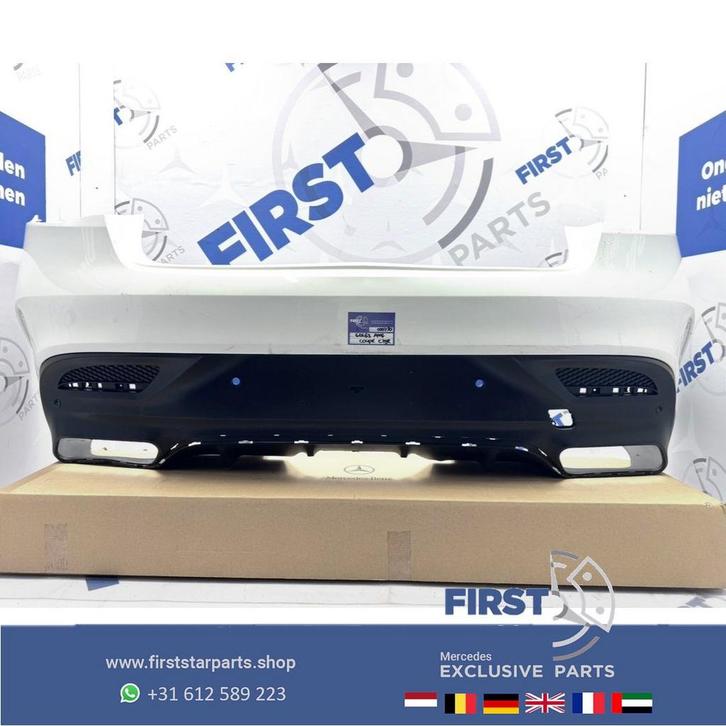 C292 GLE AMG 63 Achterbumper A2928851325 + Diffuser voor Mer, Auto-onderdelen, Carrosserie, Bumper, Mercedes-Benz, Achter, Gebruikt