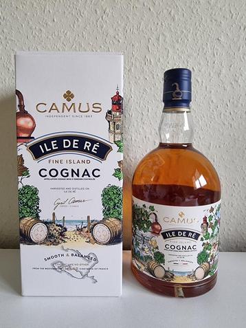 Camus Cognac Il de Ré 0,75L, Enlèvement ou Envoi, Neuf, France, Autres types