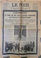journal Le Soir de août 1935, Enlèvement ou Envoi, Utilisé, Journal